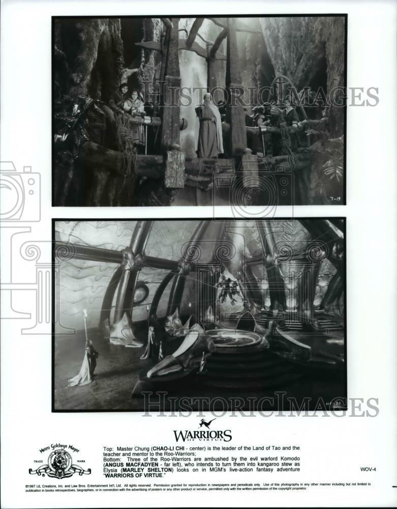 Press Photo Scenes from the film Warriors - cvb15105 - Historic Images