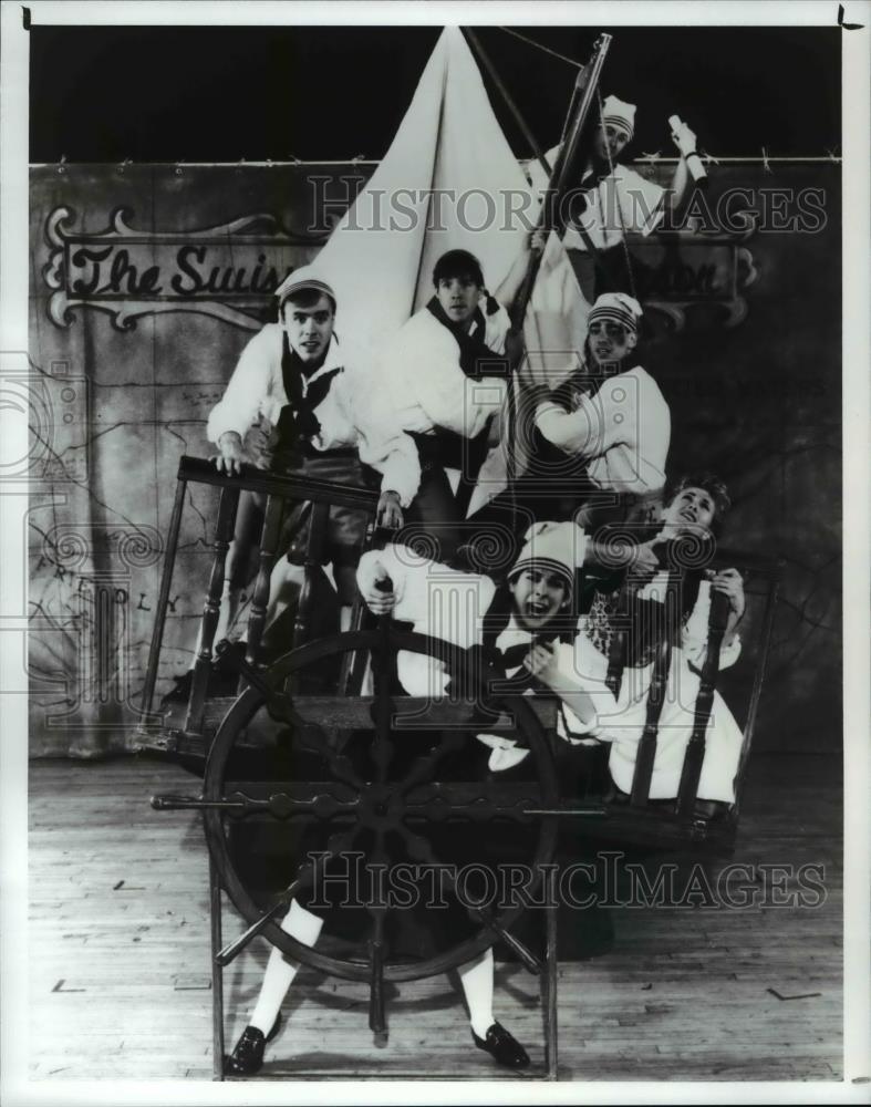 Press Photo A scene from the play Rhe swiss Family Robinson - cvb15193 - Historic Images