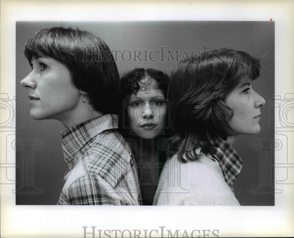 1978 Press Photo Jody Kuhns, John Stanton, Joy Lawrence star in a play That Time - Historic Images