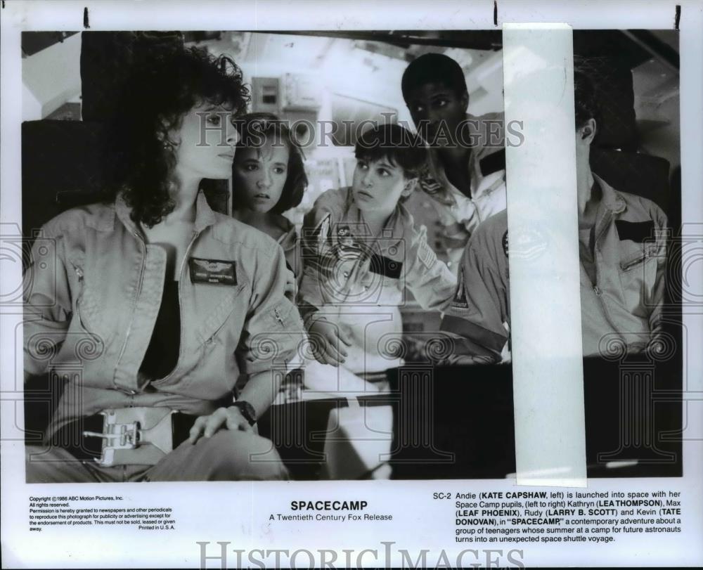 1986 Press Photo A scene from the film Spacecam - cvb15233 - Historic Images