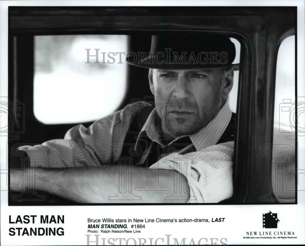 Press Photo Bruce Willis stars in New Line Cinema's, Last Man Standing - Historic Images