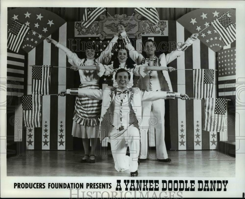 1981 Press Photo A scene from the play A Yankee Doodle Dandy - cvb15305 - Historic Images