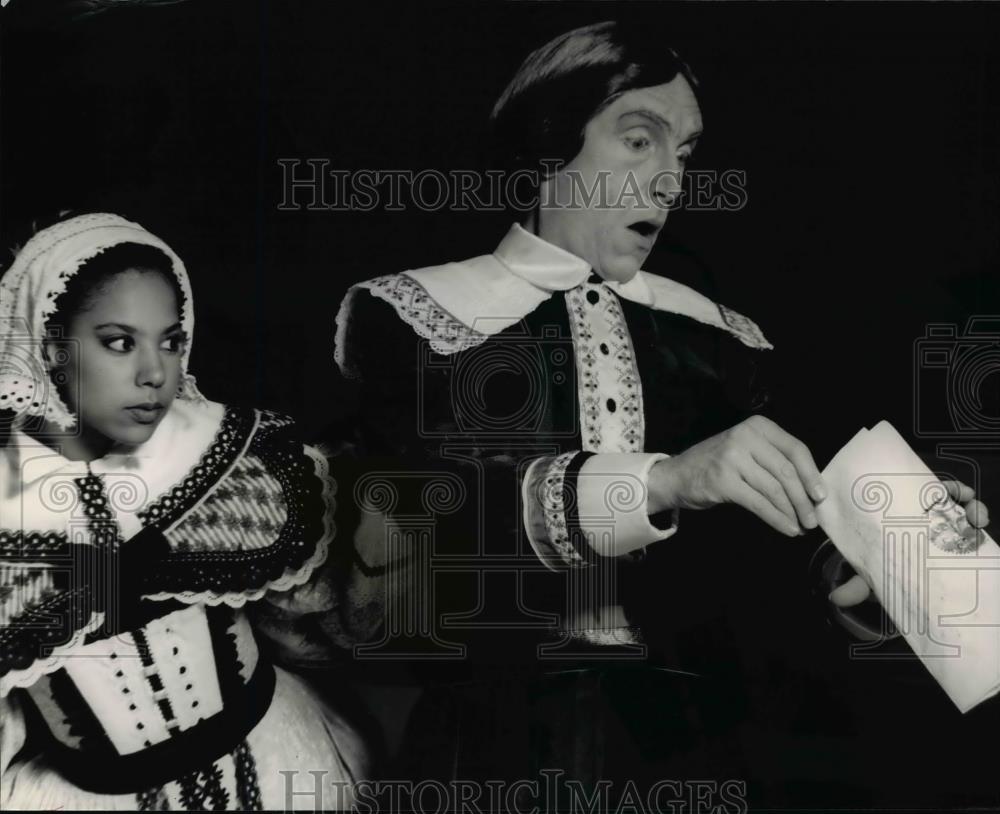 1989 Press Photo A scene from the play Twelfth Night - cvb15309 - Historic Images