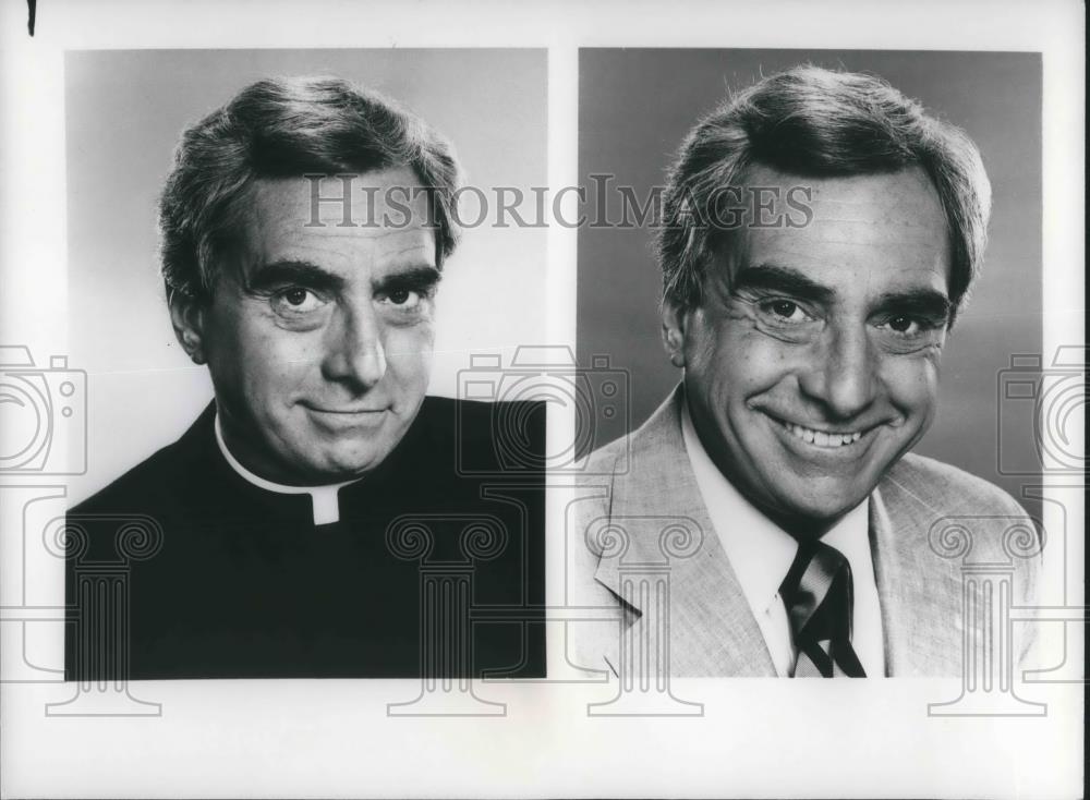 Press Photo Actor plays a priest - cvp06650 - Historic Images