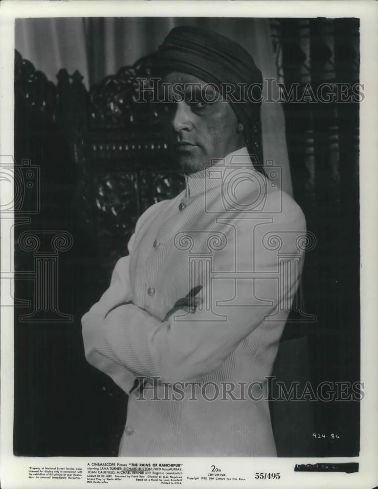 Press Photo Richard Burton In The Rains Of Ranchipur - cvp07048 - Historic Images
