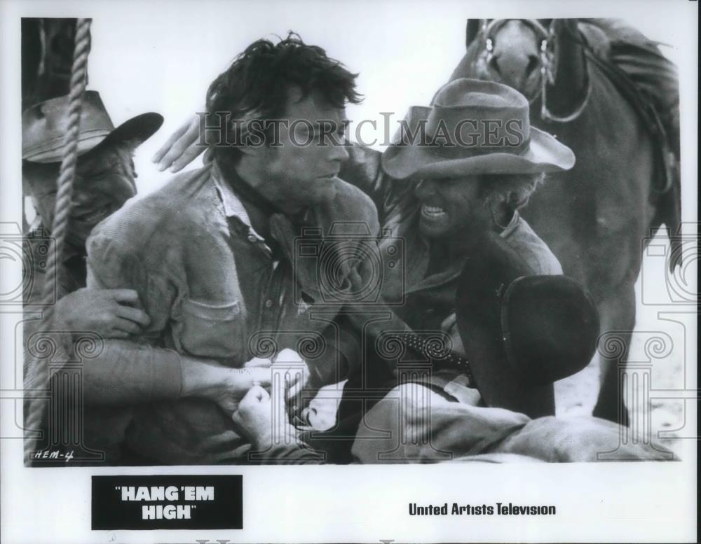1990 Press Photo Clint Eastwood Hang Em High - cvp09187 - Historic Images