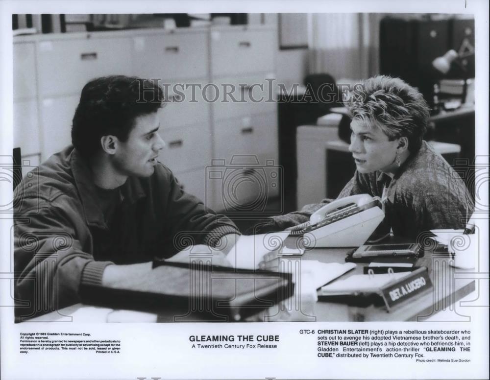 Press Photo Gleaming The Cube Christian Slater Steven Bauer - cvp10110 - Historic Images