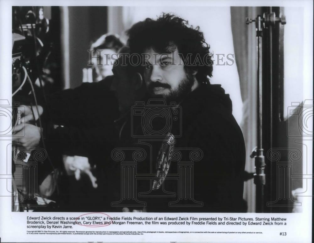 1990 Press Photo Movie Glory Edward Zeick - cvp10118 - Historic Images