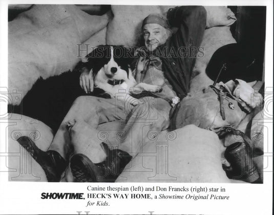 1986 Press Photo Don Francks Hecks Way Home - cvp10206 - Historic Images