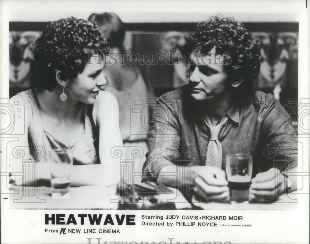 1986 Press Photo Heatwave Starring Judy Davis Richard Moir - cvp10207 - Historic Images