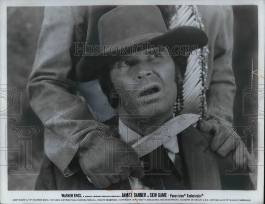 1971 Press Photo James Garner In Skin Games - cvp11661 - Historic Images