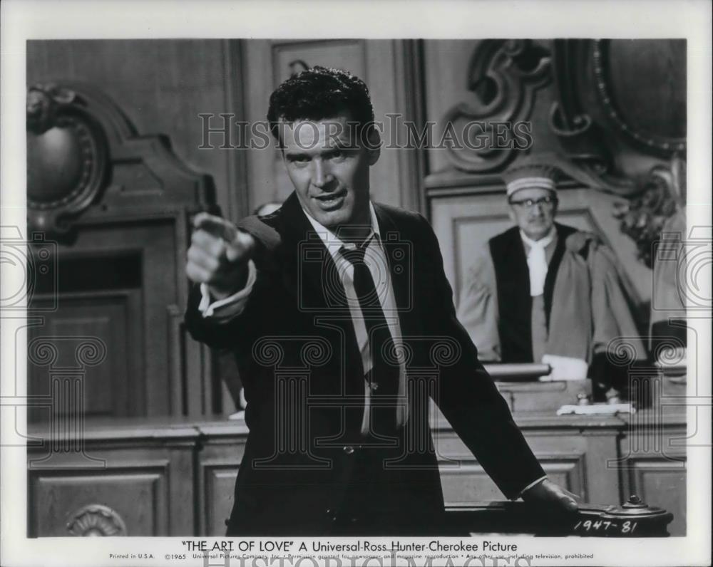 1965 Press Photo James Harner In The Art Of Love - cvp11664 - Historic Images