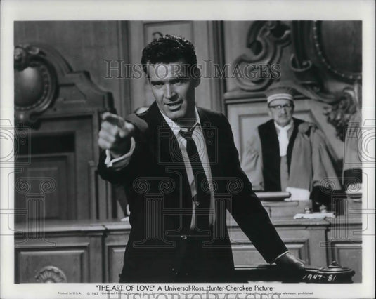 1965 Press Photo James Harner In The Art Of Love - cvp11664 - Historic Images