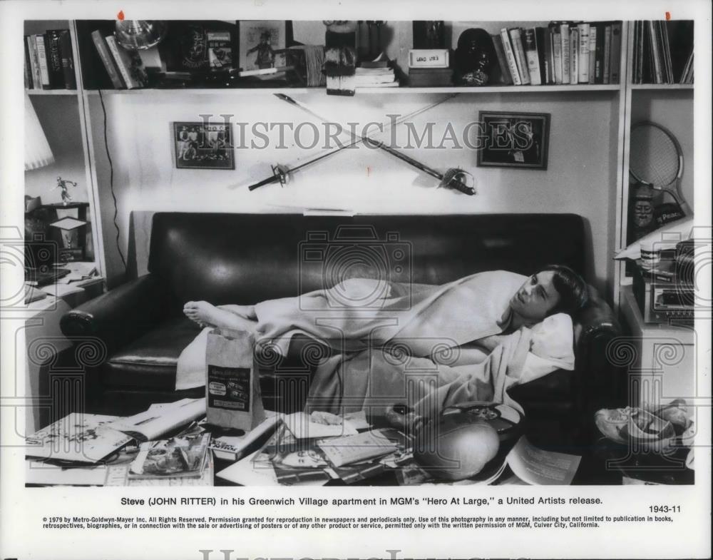 1990 Press Photo Hero At Large, John RItter - cvp12555 - Historic Images