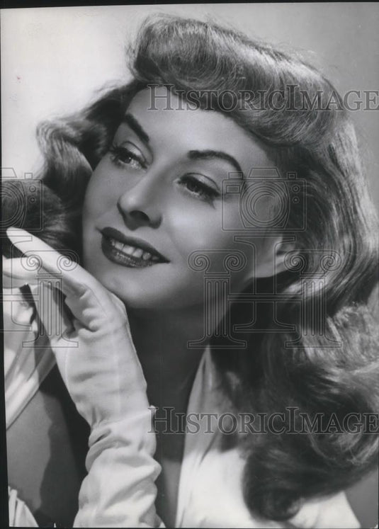 1970 Press Photo Paulette Goddard Actress - cvp13861 - Historic Images