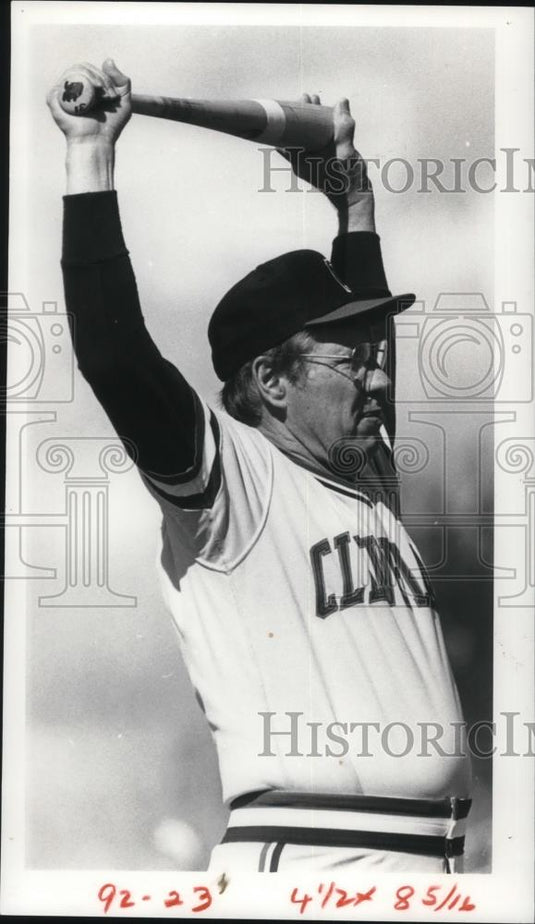 1981 Press Photo Bob Feller, Spring Training - cvp15421 - Historic Images