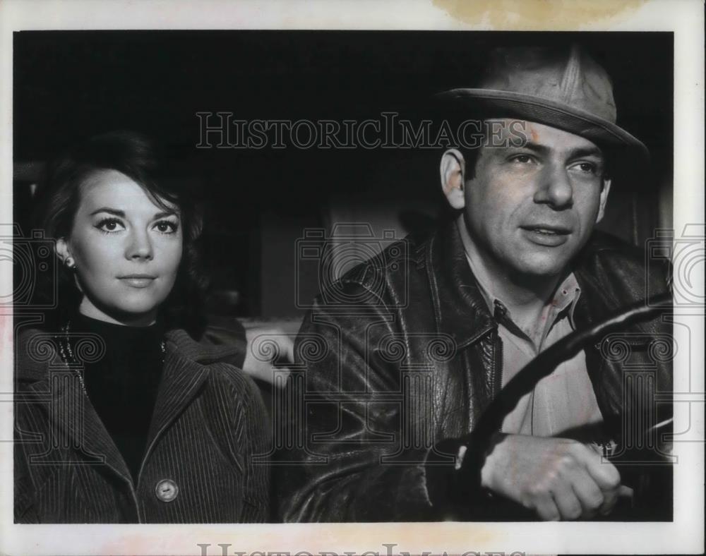 Press Photo Herschel Bernardi, Natalie Wood in Love with Proper Stranger - Historic Images