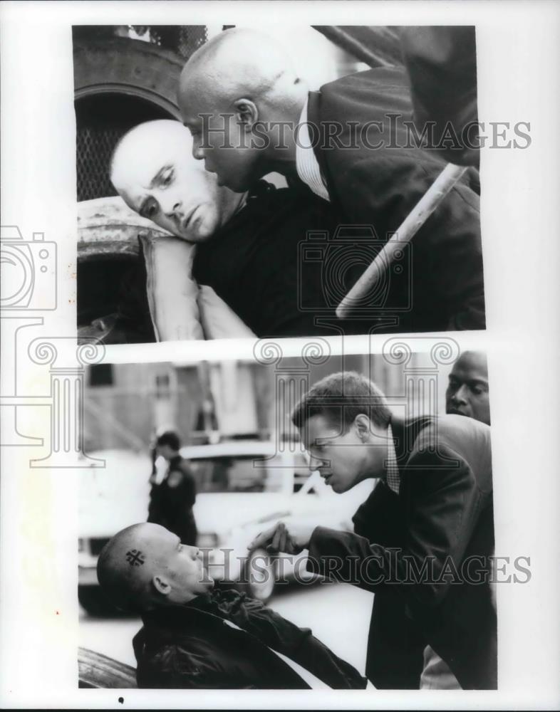 Press Photo Kyle Secor, James Whalen in Homicide - cvp18760 - Historic Images