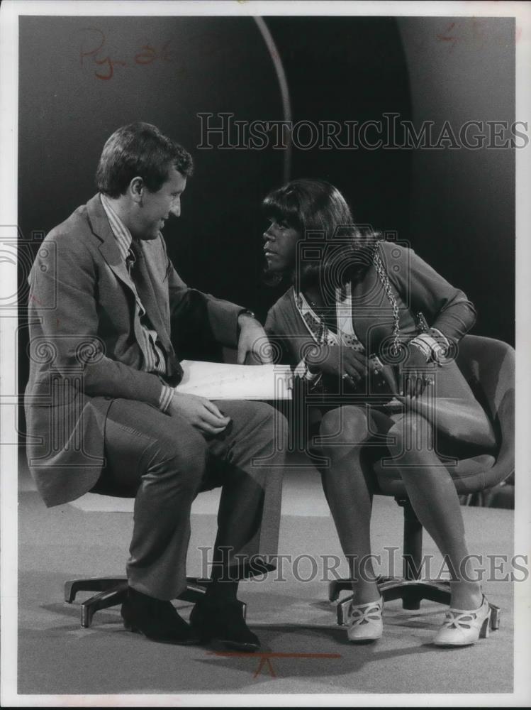 Press Photo David Frost and Flip Wilson - cvp19577 - Historic Images