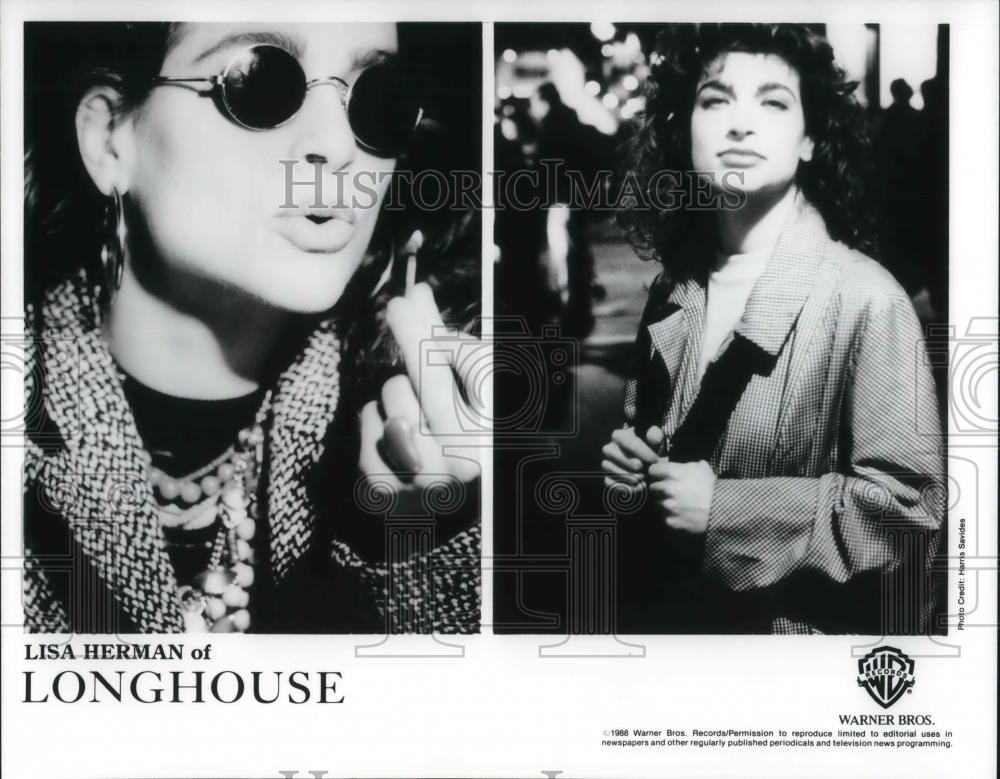 Press Photo Lisa Herman of Longhouse - cvp22617 - Historic Images