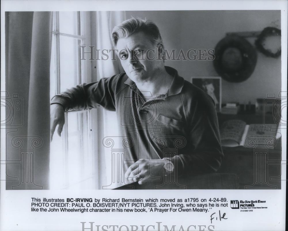 Press Photo John Irving - cvp23275 - Historic Images