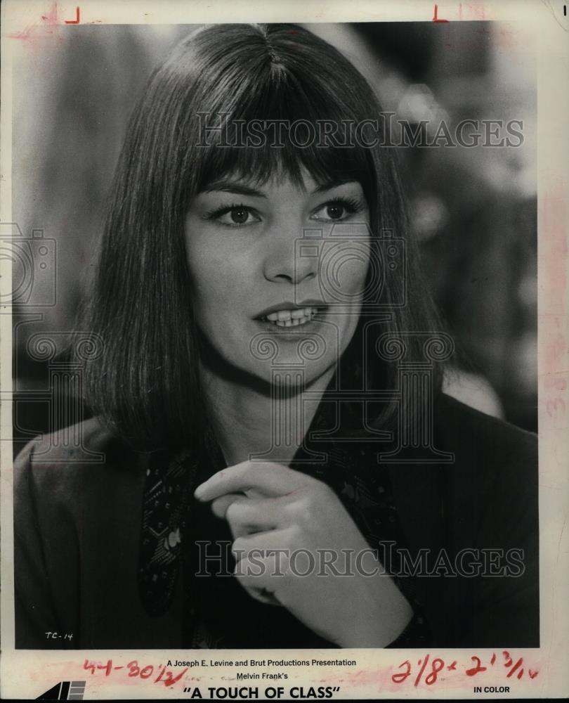 Press Photo Glenda Jackson in &quot;A Touch of Class&quot; - cvp27031 - Historic Images