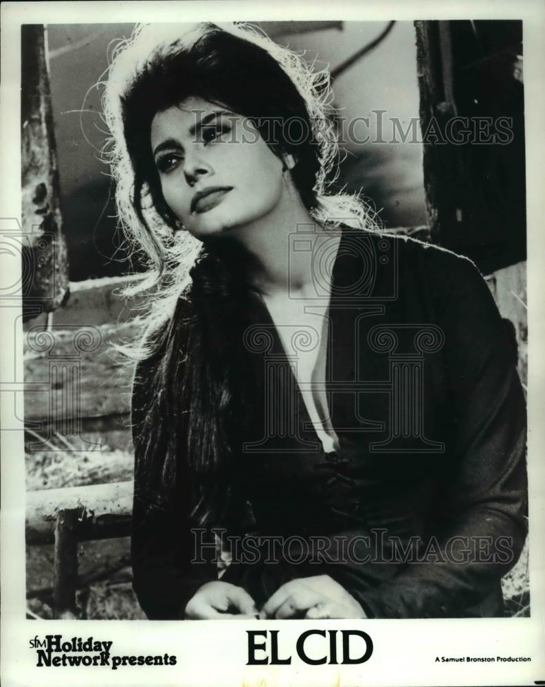 Undated Press Photo Sophia Loren in "El Cid" - cvp30145 - Historic Images