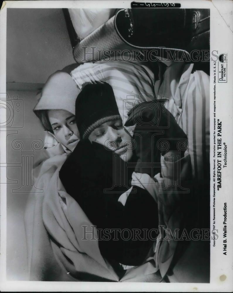1967 Press Photo Robert Ridford and Fonda - cvp30570 - Historic Images