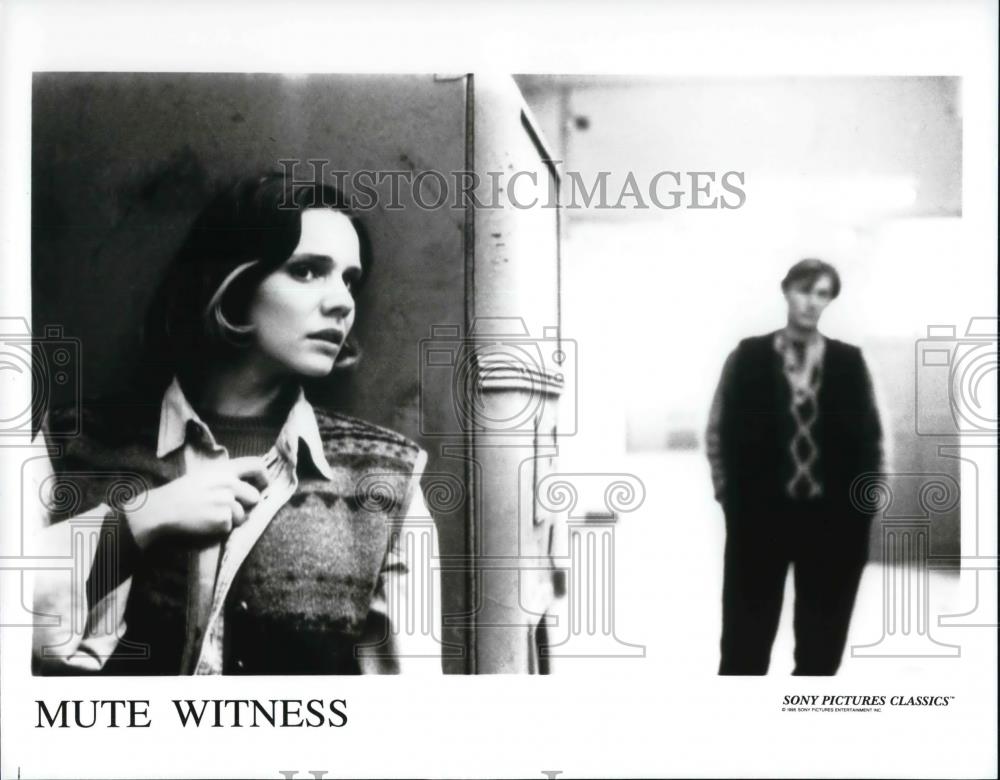 Press Photo Marina Sudina and Sergei Karlenkov in "Mute Witness" - cvp30951 - Historic Images
