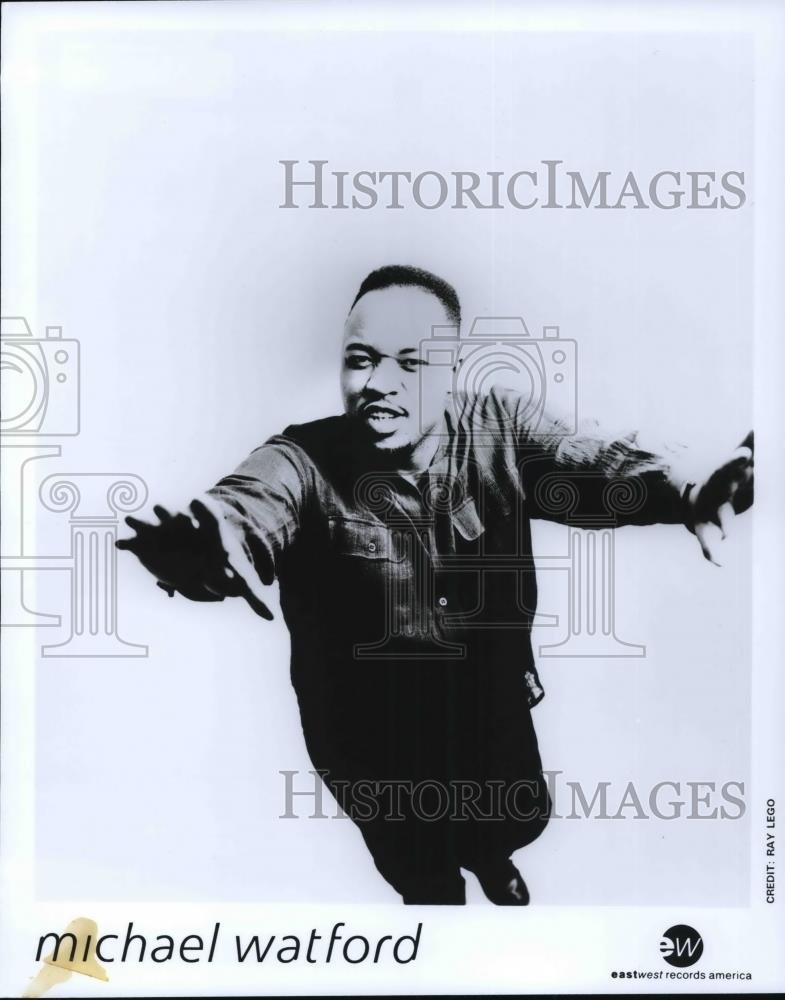 Press Photo singer Michael Watford - cvp31136 - Historic Images