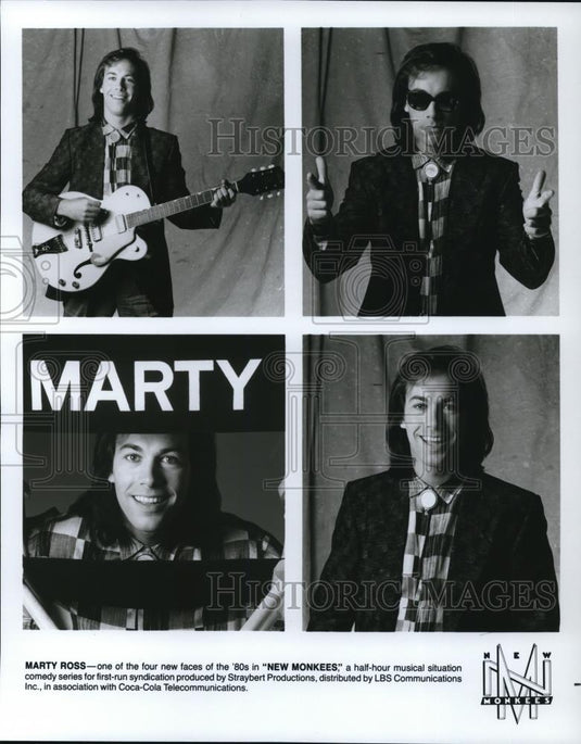 Undated Press Photo Marty Ross in "New Monkees" - cvp31859 - Historic Images