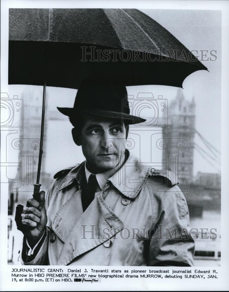 Undated Press Photo Daniell J. Travanti in Murrow - cvp32594 - Historic Images