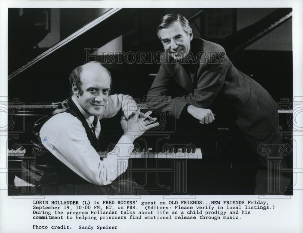 Undated Press Photo Lorin Hollander on Old Friends - cvp32868 - Historic Images