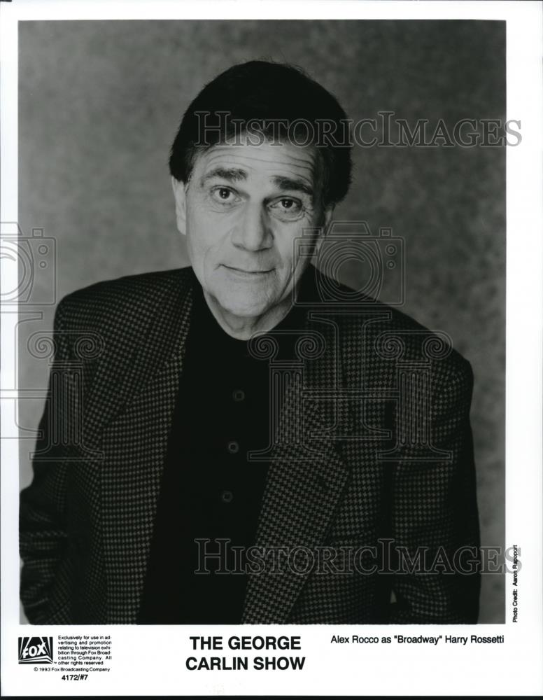 Undated Press Photo Alex Rocco as Harry Rossetti - cvp34264 - Historic Images