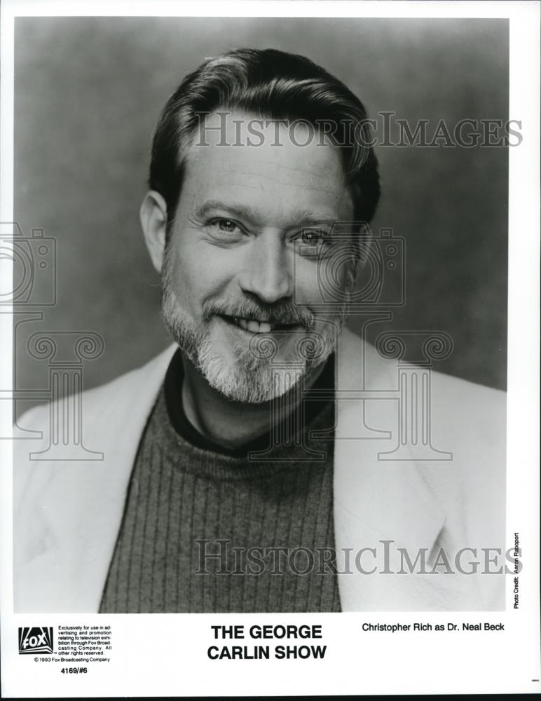 Undated Press Photo Christopher Rich as Dr. Neal Beck - cvp34268 - Historic Images
