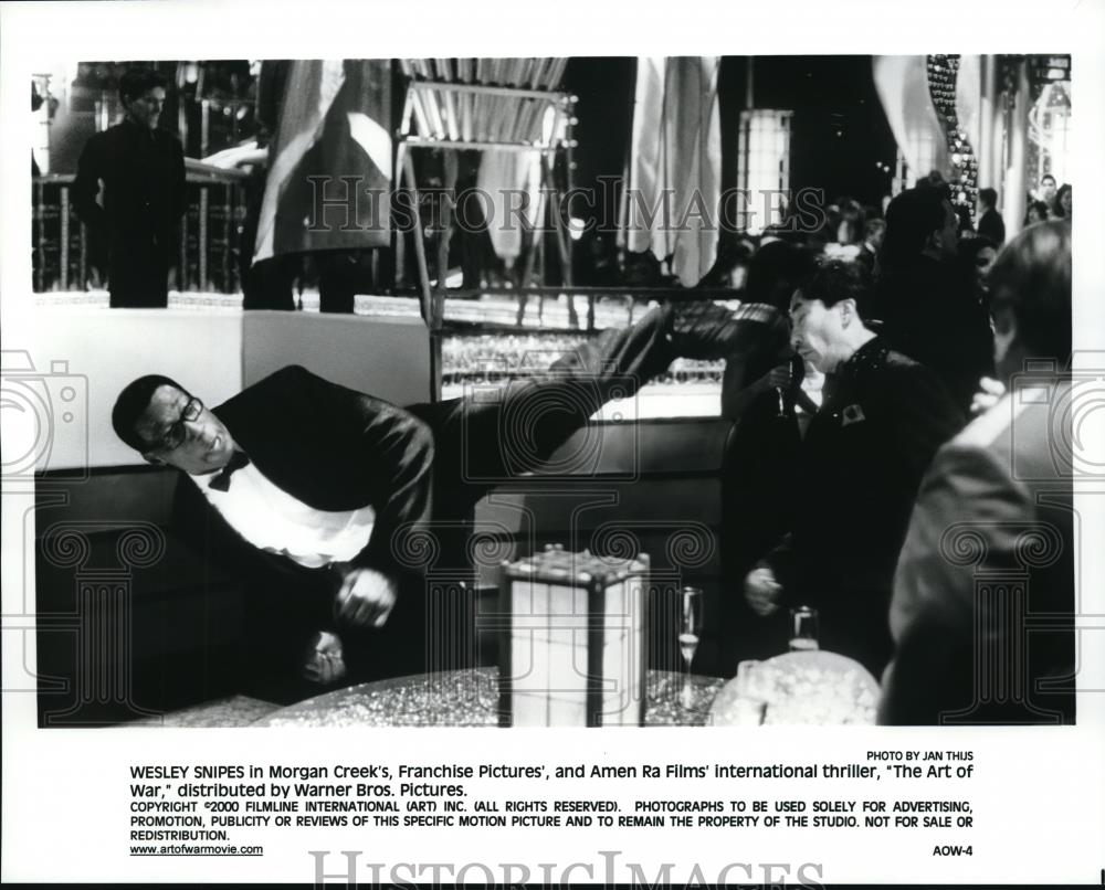Undated Press Photo Wesley Snipes in "The Art Of War" - cvp39001 - Historic Images