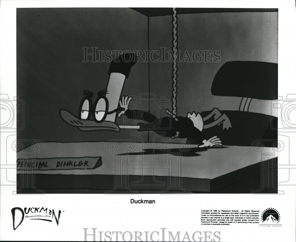 Undated Press Photo &quot;Duckman&quot; - cvp39774 - Historic Images