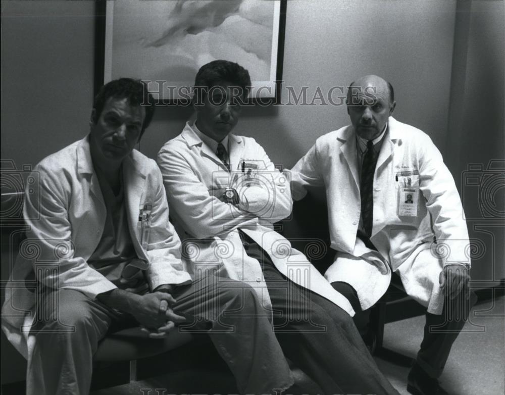 Undated Press Photo Adam Arkin Hector Elizondo Mandy Patinkin &quot;The Quarantine&quot; - Historic Images