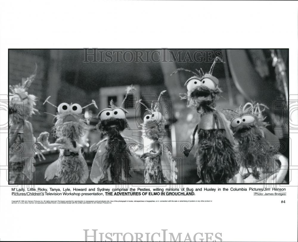 Undated Press Photo M&#39;Lady &quot;The Adventures of Elmo in Grouchland&quot; - cvp42979 - Historic Images