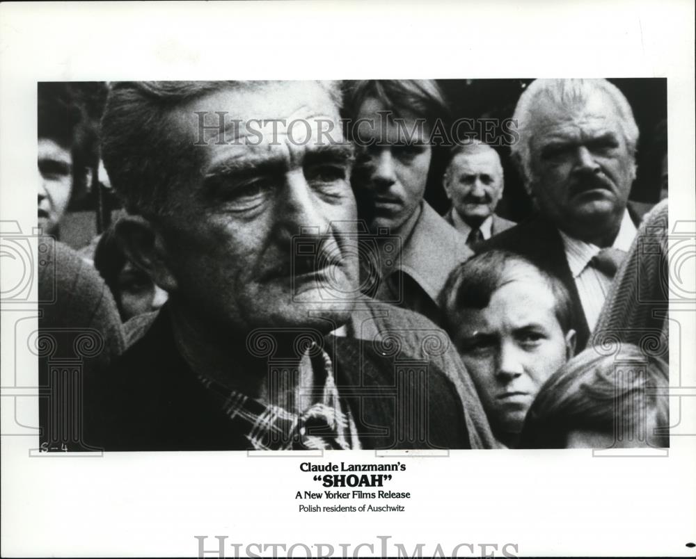1986 Press Photo Claude Lanzmann's Shoah - cvp43051 - Historic Images