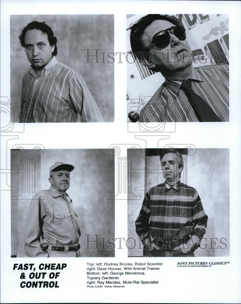 Press Photo Rodney Brooks, Dave Hoover, George Mendonca, Ray Mendez in - Historic Images