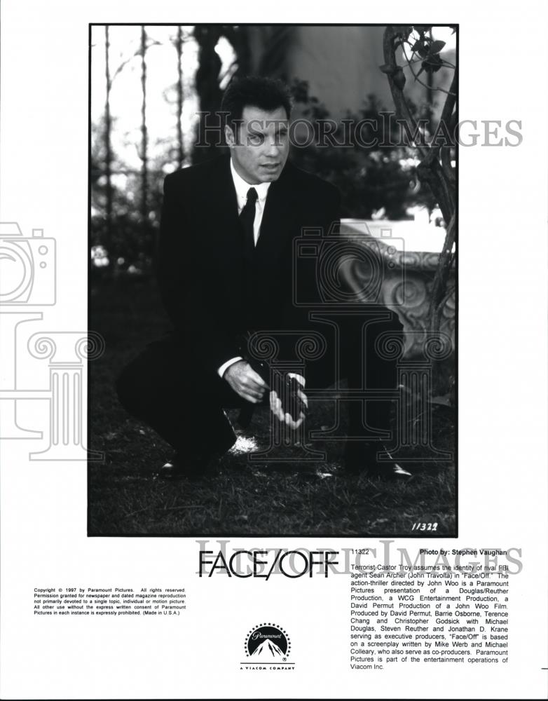 Press Photo John Rravolta in Face/Off - cvp43344 - Historic Images