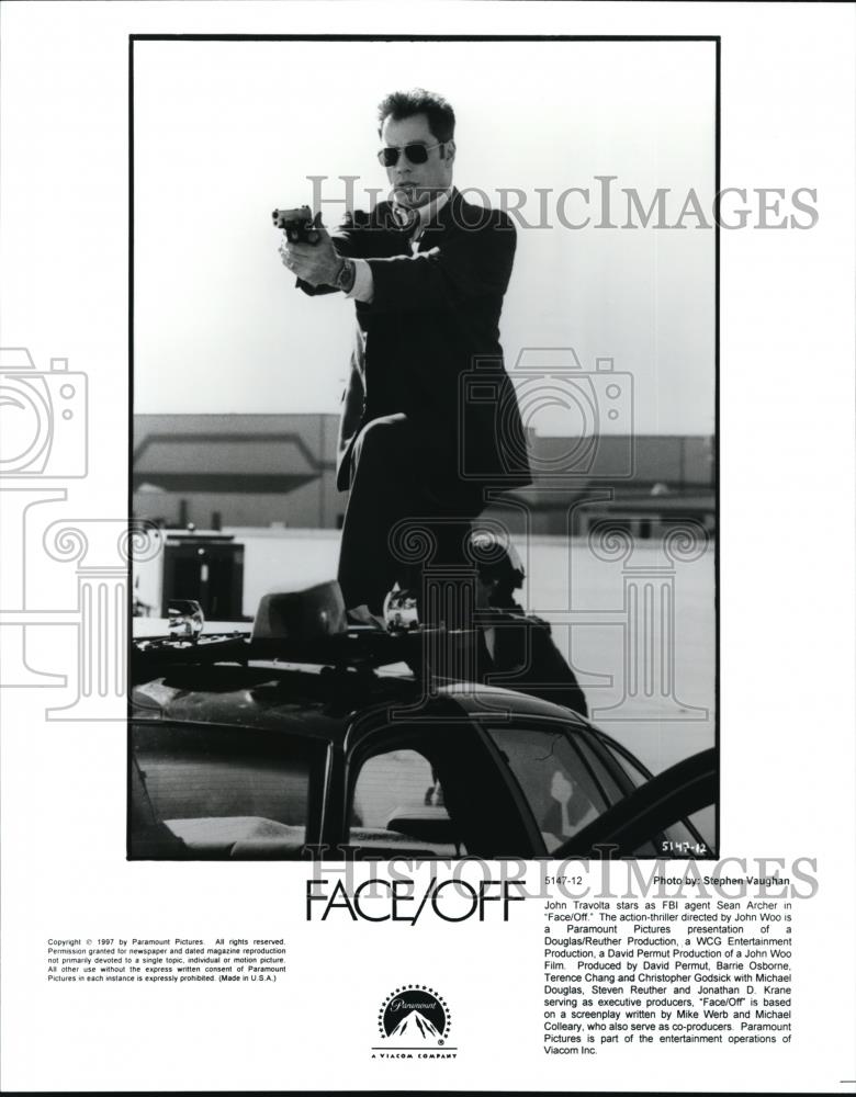 Press Photo John Travolta in Face/Off - cvp43345 - Historic Images