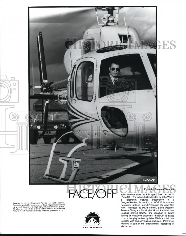 Press Photo John Travolta in Face/Off - cvp43346 - Historic Images