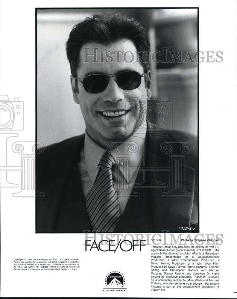 Press Photo John Travolta in Face/Off - cvp43348 - Historic Images