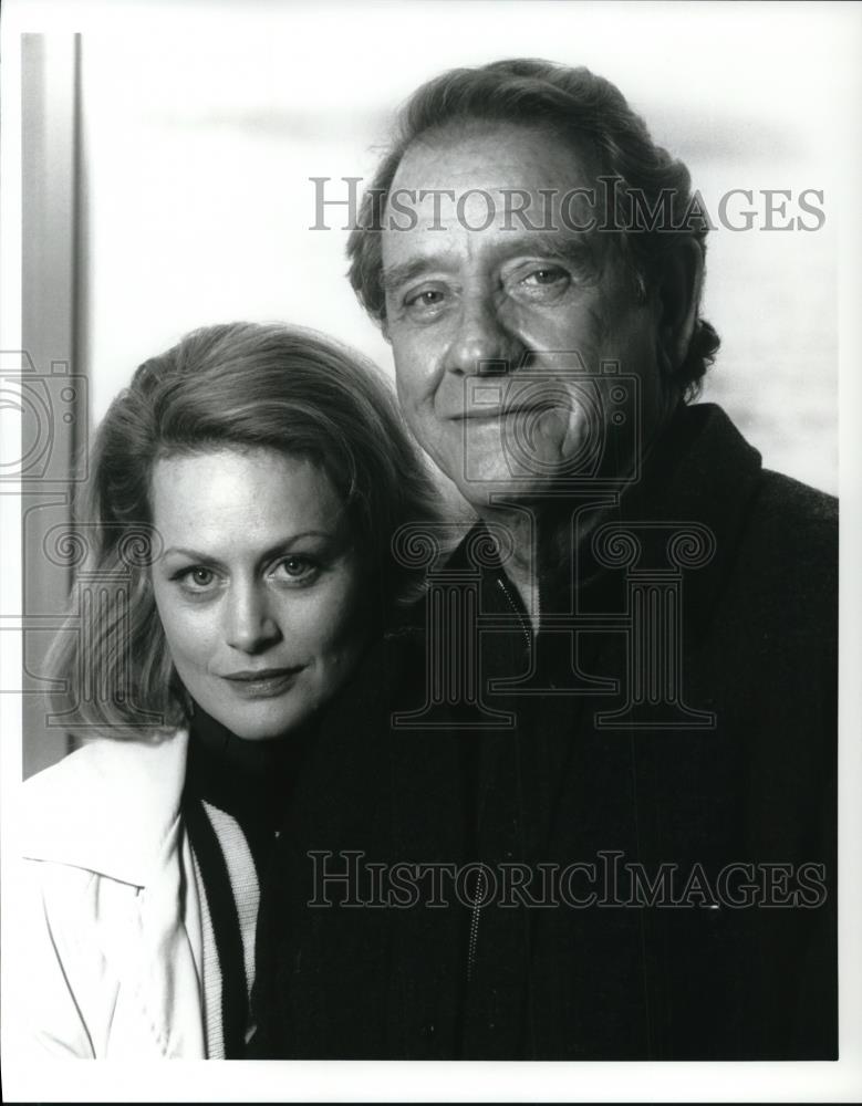 Undated Press Photo Beverly D'Angelo, Richard Crenna in Jonathon Stone:" - Historic Images