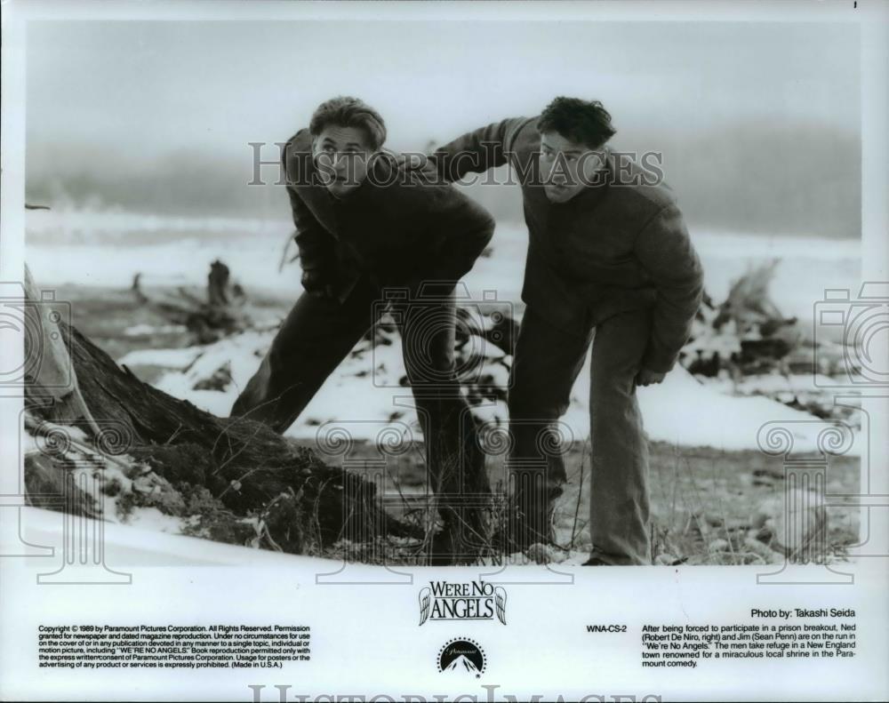 1969 Press Photo Robert De Niro and Sean Pinn in We&#39;re No Angels - cvp44772 - Historic Images