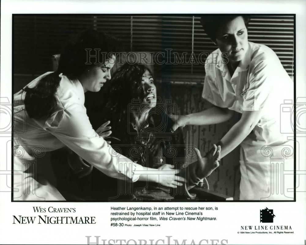 Press Photo Heather Langenkamp in Wes Kravens New Nightmare - cvp44829 - Historic Images