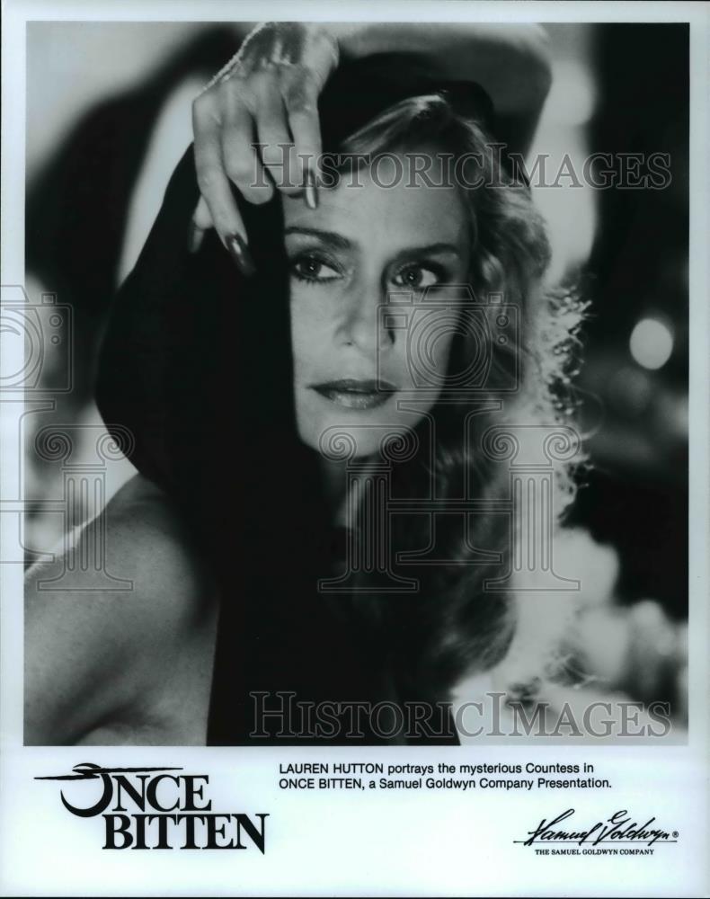 1985 Press Photo Lauren Hutton in Once Bitten - cvp44892 - Historic Images