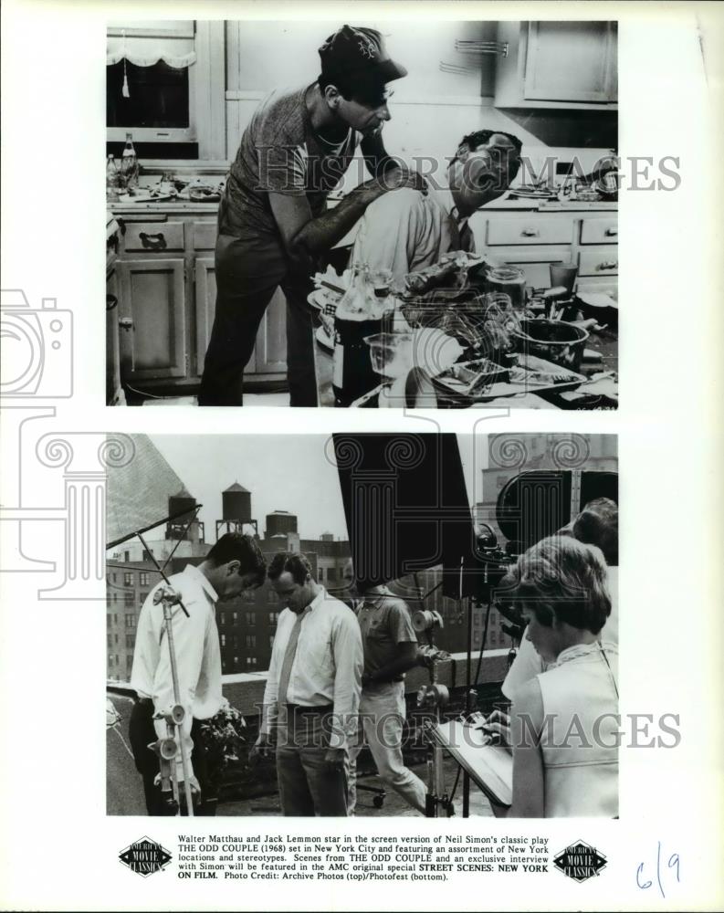 1992 Press Photo Walter Matthau and Jack Lemmon in The Odd Couple - cvp45566 - Historic Images